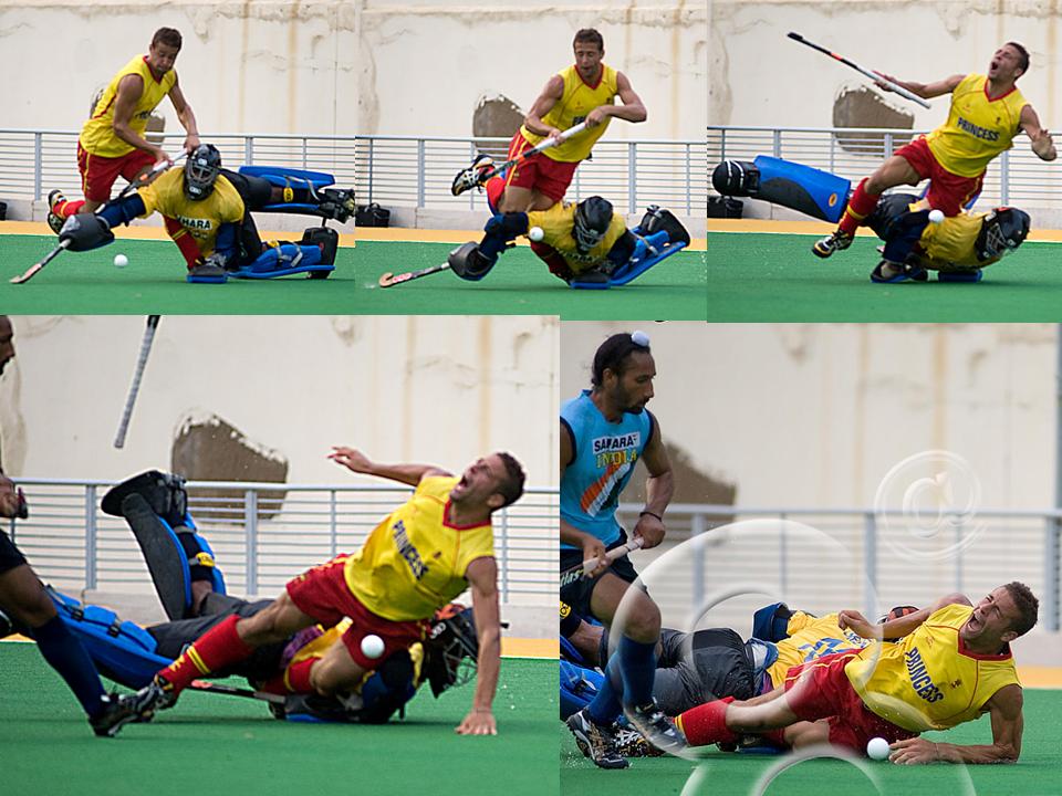 lesión de rodilla en el hockey. Fuente: Blog fisiohockey.blogspot.com.es